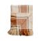 Hello Honey® Multicolor Hand-Woven Reclaimed Fabric Throw with Fringe